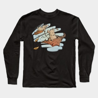 Falling Mice Long Sleeve T-Shirt